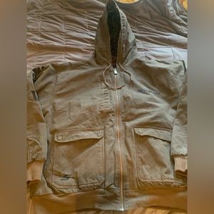 Brown Snap-On heavy duty coat size 2x